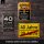 LANOLU Retro Metal Sign – “Original seit 40 Jahren” – 15 x 20 cm