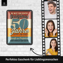 LANOLU Blechschild Original seit 50 Jahren 15x20cm