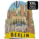 United1871 XXL Polymagnet Berlin Ballon gelb, blauer Himmel