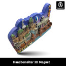 3D Magnet Berlin Skyline on the Spree