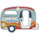 LANOLU Flaschenöffner Magnet Camping Bus, Wohnmobil Geschenk, Camping Gadgets Wohnwagen, Camper Geschenke, magnetisch aus Metall