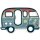 LANOLU Magnet Flaschenöffner Campingbus