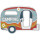 LANOLU Magnet Flaschenöffner Campingbus