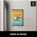 LANOLU Kühlschrankmagnete lustig- Glück, Katze...