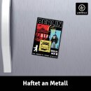United1871 Fotomagnet FM100 | Berlin Kollage Blackline | 8 x 5,5 cm