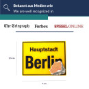 Magnet Berliner Mauerstein "Ortsschild" | Handarbeit aus Berliner Manufaktur
