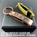 United1871 Schlüsselanhänger Flaschenöffner Berlin Metall bronze