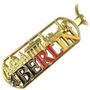 United1871 Schlüsselanhänger Berlin Geschenk - Skyline gold