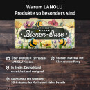 LANOLU Kordelschild Bienen-Oase 16x32cm