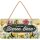 LANOLU Kordelschild Bienen-Oase 16x32cm