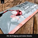 LANOLU Kordelschild Salat WEIN Geschichten 16x32cm