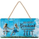 LANOLU Kodelschild Das größte Geschenk ist...