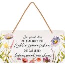 LANOLU Kordelschild Begegnungen mit Lieblingsmenschen...