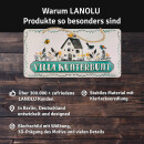 LANOLU Kordelschild Villa Kunterbunt 16x32cm