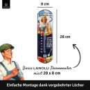 LANOLU Thermometer Gärtnerin 8x28cm | LANOLU