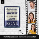 LANOLU Retro Blechschild Sprüche Schild Poster aus Metall mit Zitat, Geschenke Freundinnen, Shabby Deko Deko, vintage Metallschild 15x20cm