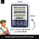 LANOLU Retro Blechschild Sprüche Schild Poster aus Metall mit Zitat, Geschenke Freundinnen, Shabby Deko Deko, vintage Metallschild 15x20cm