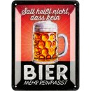 LANOLU Blechschilder retro Bier Bar Deko, Metallschilder...