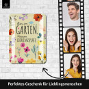 LANOLU Retro Blechschild Ab hier lächeln,...