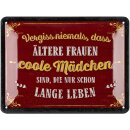 LANOLU Retro Blechschilder, vintage Metallschilder mit...