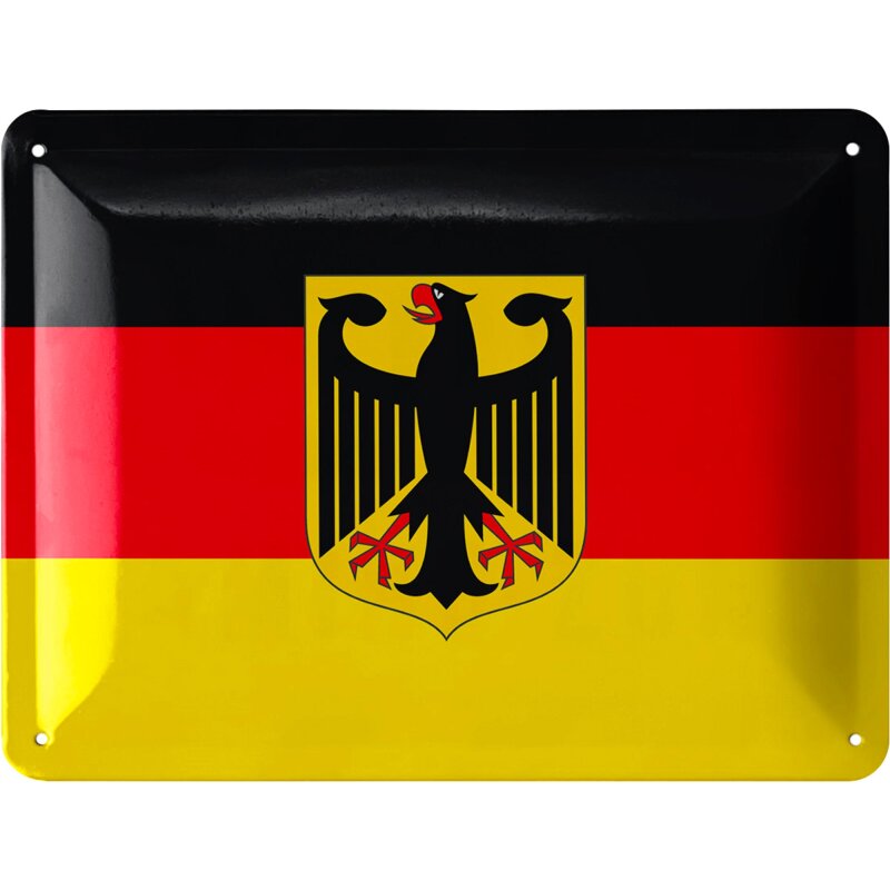 Blechschild Ostdeutschland – Nostalgisches Retro-Schild Für OSSIS Als Deko
