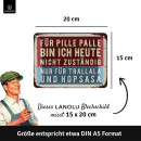 LANOLU Retro Blechschild Sprüche Schild Poster aus Metall mit Zitat, Geschenke Freundinnen, Shabby Deko Deko, vintage Metallschild 15x20cm