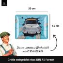 LANOLU retro Blechschild Trabi, Trabant Geschenk, Berlin Souvenirs, DDR Geschenk, Ossi Geschenke, DDR Deko, vintage Metallschild 15x20cm
