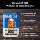 LANOLU Retro Blechschild Institut zur Bekämpfung akuter Unterhopfung 20x30cm