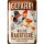 LANOLU Blechschild Wilde Raubtiere Huhn 20x30cm