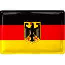 LANOLU Retro Blechschild Adler 20x30cm