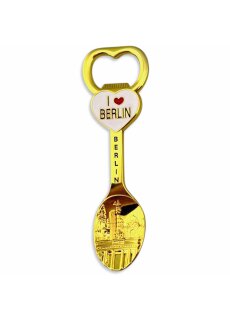 United1871 Metallmagnet 60127 Berlin Löffel Gold