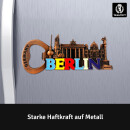 Metal Magnet BERLIN Germany Outline