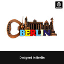 Metal Magnet BERLIN Germany Outline