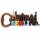 Metal Magnet BERLIN Germany Outline