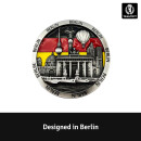 United1871 Metallmagnet 60129 Berlin rund 6,5cm Silber