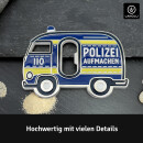 LANOLU Lustige Flaschenöffner Polizei, Feuerwehr, Trinkgranate (3er Set), Feuerwehr Geschenke für Feuerwehrmänner, Geschenke für Polizisten, witzige Bieröffner