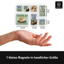 LANOLU Puzzle Magnetset 7 teilig Faultier Magnetset