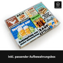 LANOLU Puzzle Magnetset 7 teilig Bier Magnetset