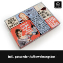 LANOLU Puzzle Magnetset 7 teilig Wein Magnetset