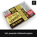 LANOLU Puzzle Magnetset 7 teilig mit lustigen Sprüchen