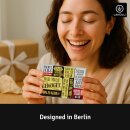 LANOLU Puzzle Magnetset 7 teilig mit lustigen Sprüchen