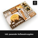 LANOLU Puzzle Magnetset 7 teilig Camping Magnetset