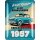 LANOLU Retro Blechschild Trabant Konkurrenz 15x20cm