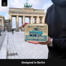 LANOLU Retro Blechschild Trabant Pappe 15x20cm