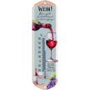 LANOLU Thermometer Wein 8x28cm