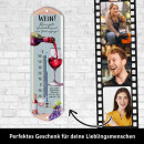 LANOLU Thermometer Wein 8x28cm