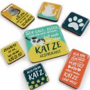 LANOLU Puzzle Magnetset 7 teilig Katze