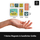 LANOLU Puzzle Magnetset 7 teilig Katze