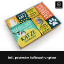 LANOLU Puzzle Magnetset 7 teilig Katze