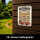 LANOLU Retro Blechschild Biertrinker Regeln 30x40cm